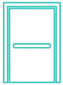 درب‌های ضد حریق مسکونی (تک‌لنگه)